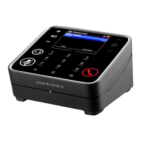 Plantronics Calisto P830 User manual Plantronics Calisto P830 User manual