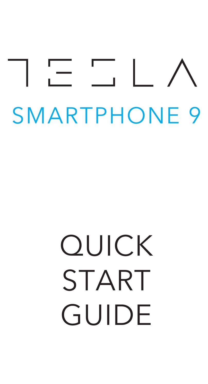 Tesla SMARTPHONE 9 quick start guide