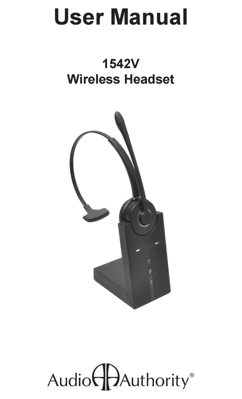 Audio Authority 1542V user manual