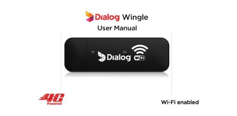 Dialog 4G Wingle User manual