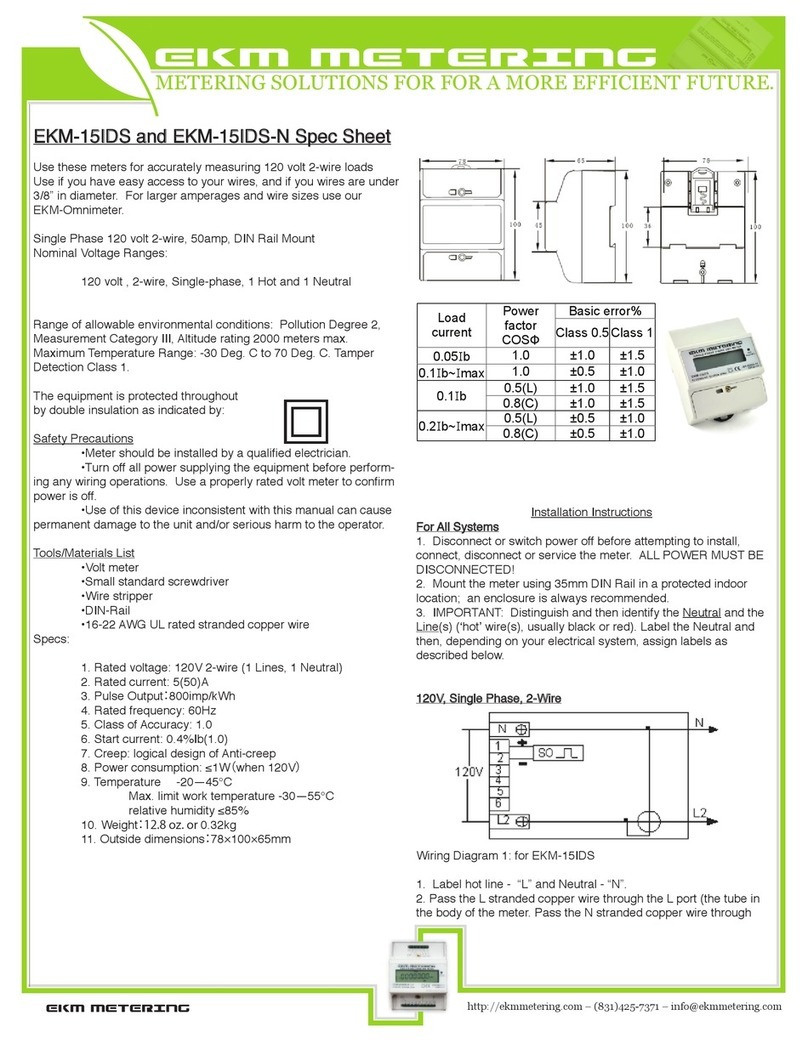 EKM 15IDS-N User manual
