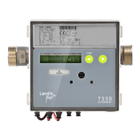 Landis+Gyr Ultracold T550 manual