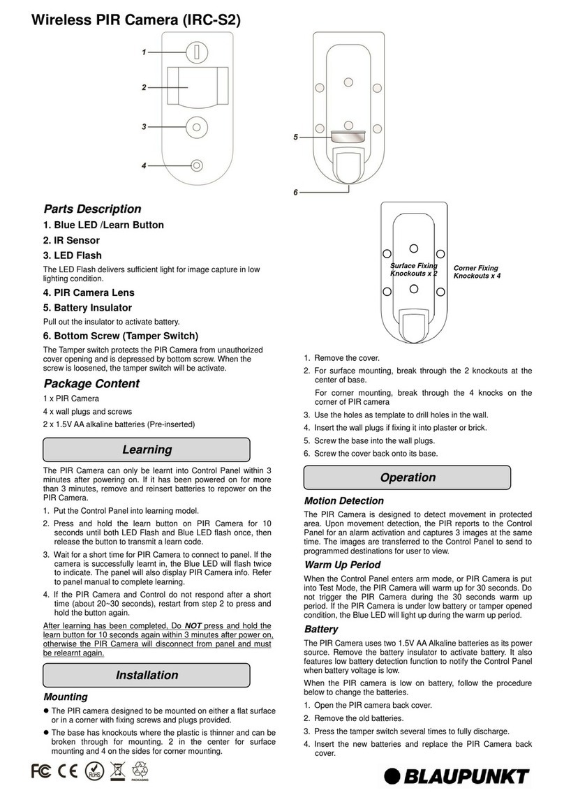 Blaupunkt IRC-S2 User manual