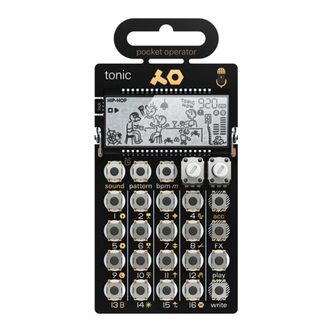teenage engineering PO-32 tonic manual