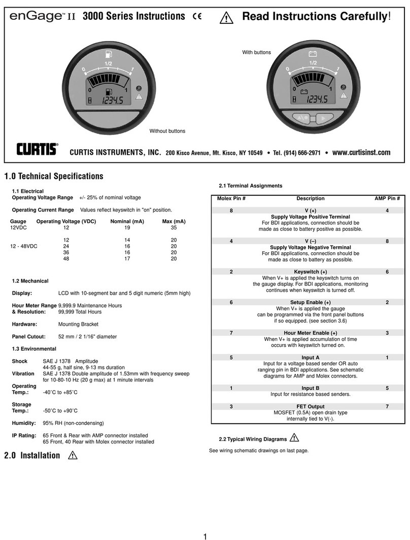 Curtis enGage II instructions
