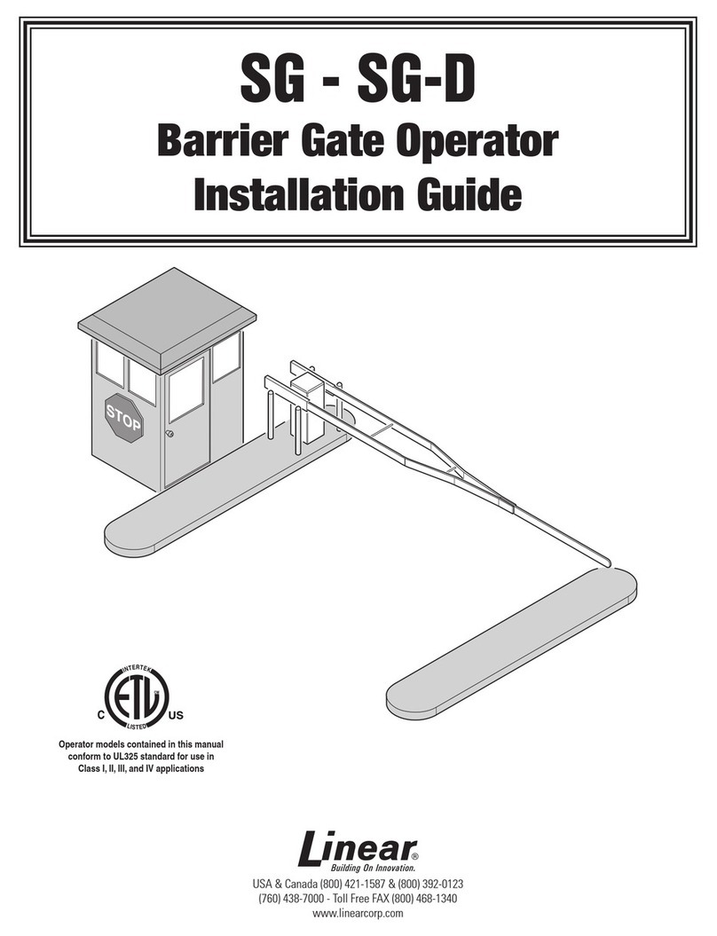Linear SG User manual