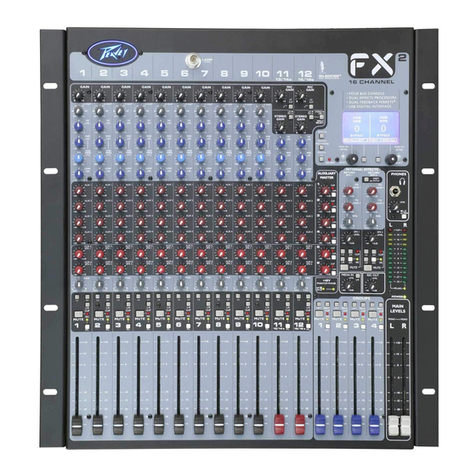 Peavey FX 2 16 User manual