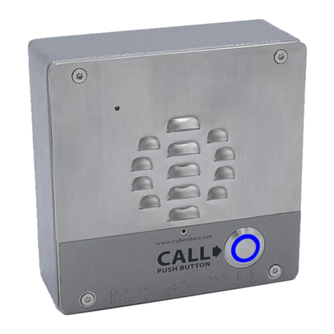 CyberData VoIP Desktop Intercom Manual