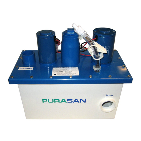 Raritan Purasan PST12EX Operation, maintenance, and installation instructions