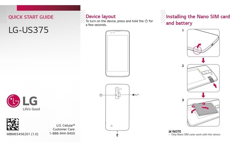 LG LG-US375 User manual