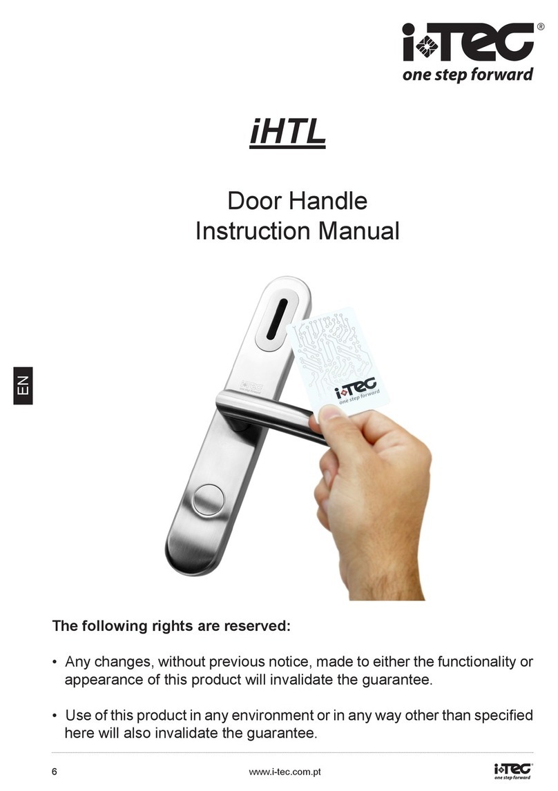 Itec iHTL User manual