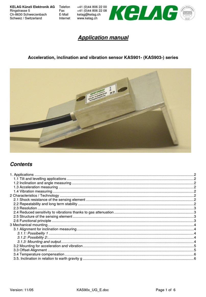 KELAG Künzli Elektronik AG KAS901-01A Applications manual