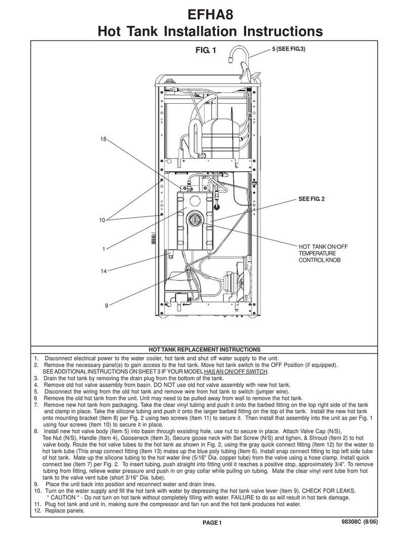 Elkay EFHA8 installation instructions