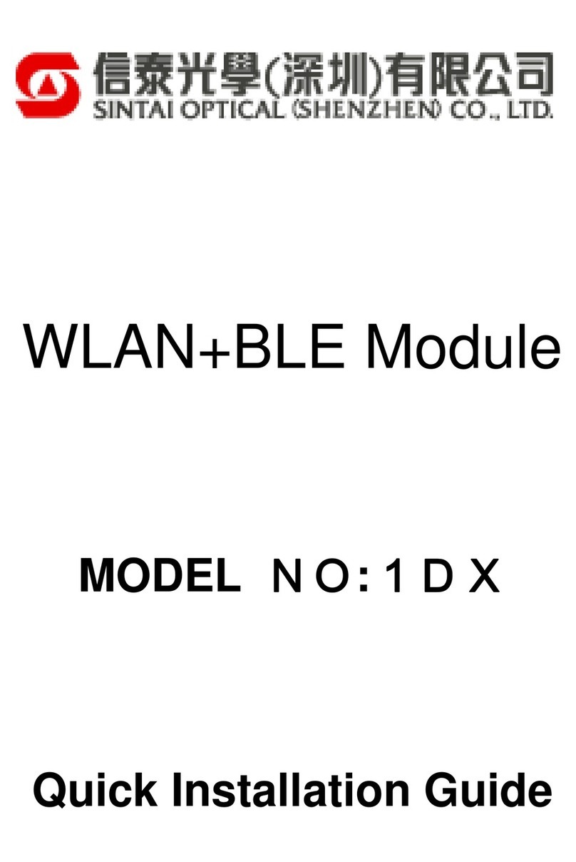 Sintai Optical 1DX Quick installation guide