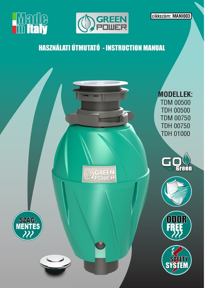 Green Power TDM 00500 instruction manual