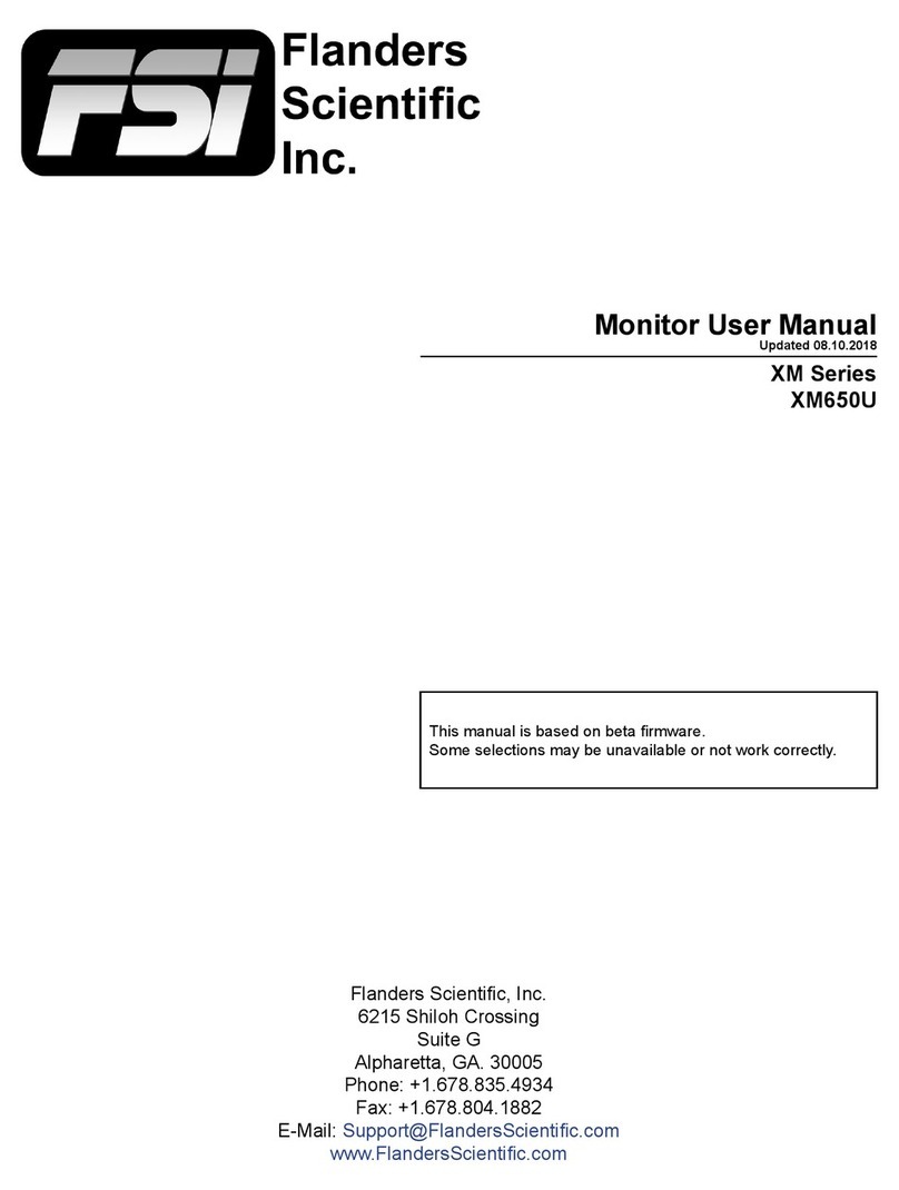FSI XM650U User manual