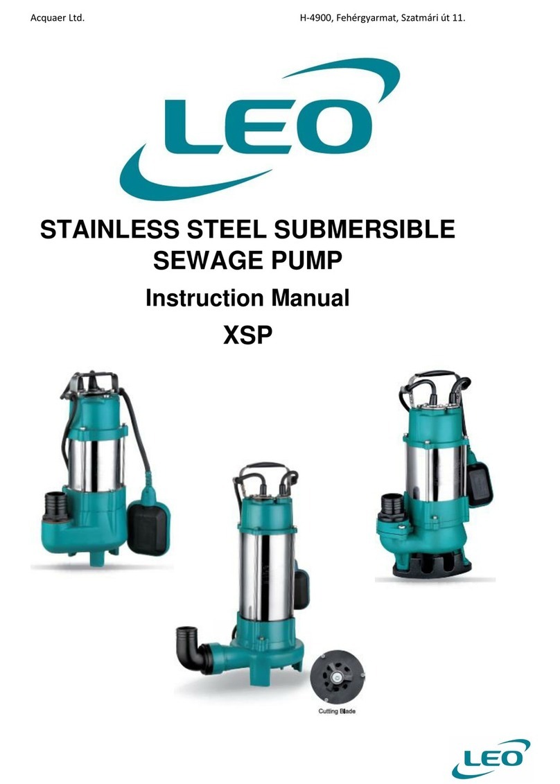 LEO XSP9-7.5/0.25I instruction manual