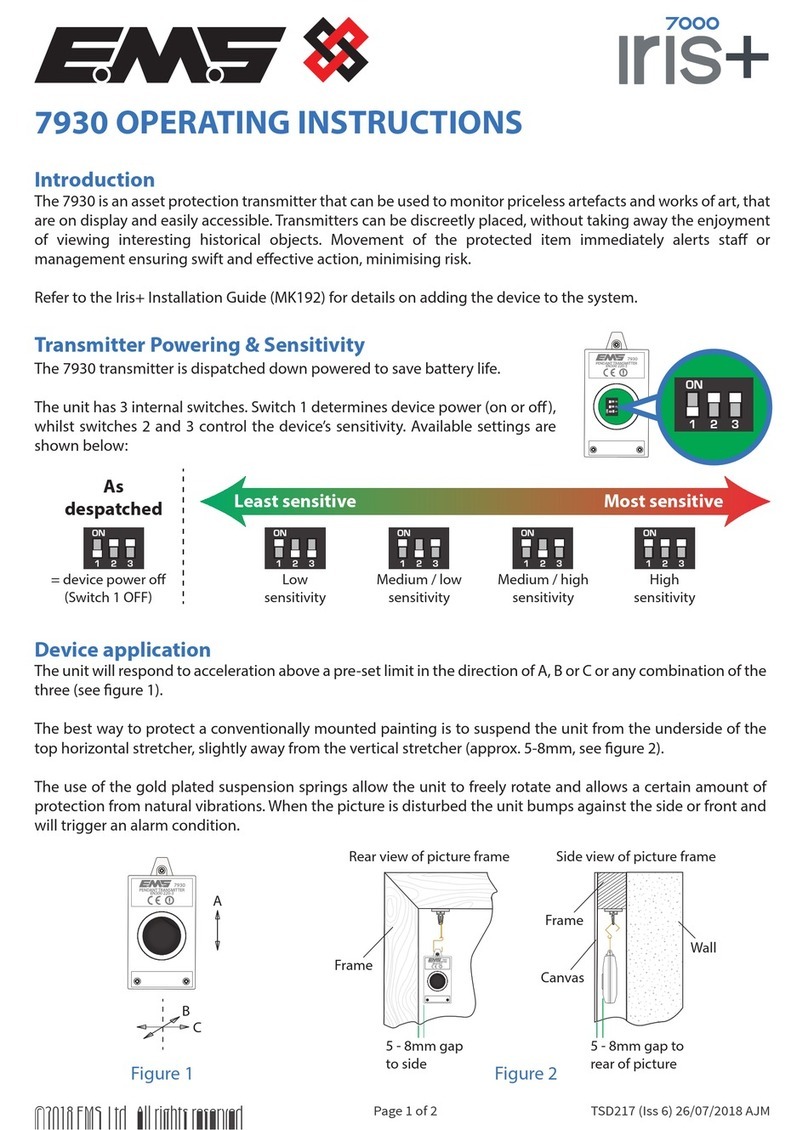 EMS 7930 User manual