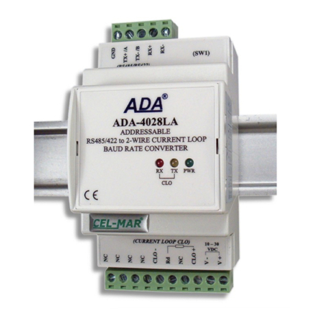 CEL-MAR ADA-4028LA User manual