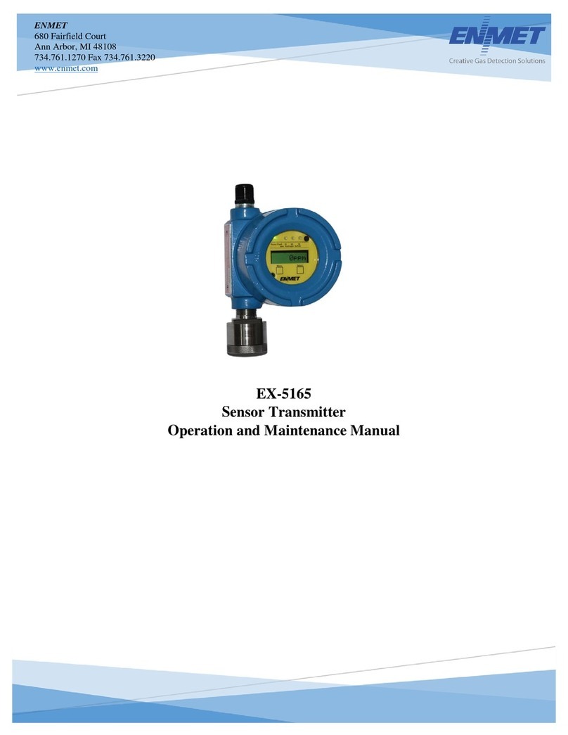 ENMET EX-5165 Operation and maintenance manual ENMET EX-5165 Operation and maintenance manual