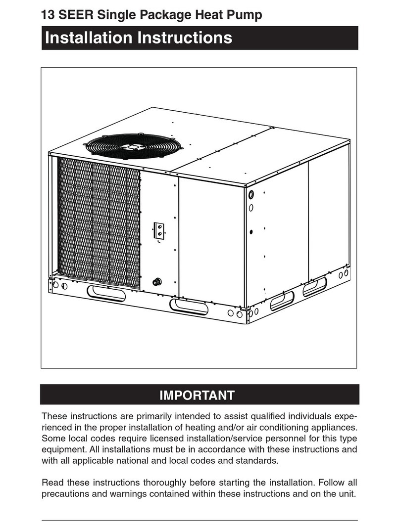 Nordyne Q4SD-X24K User manual