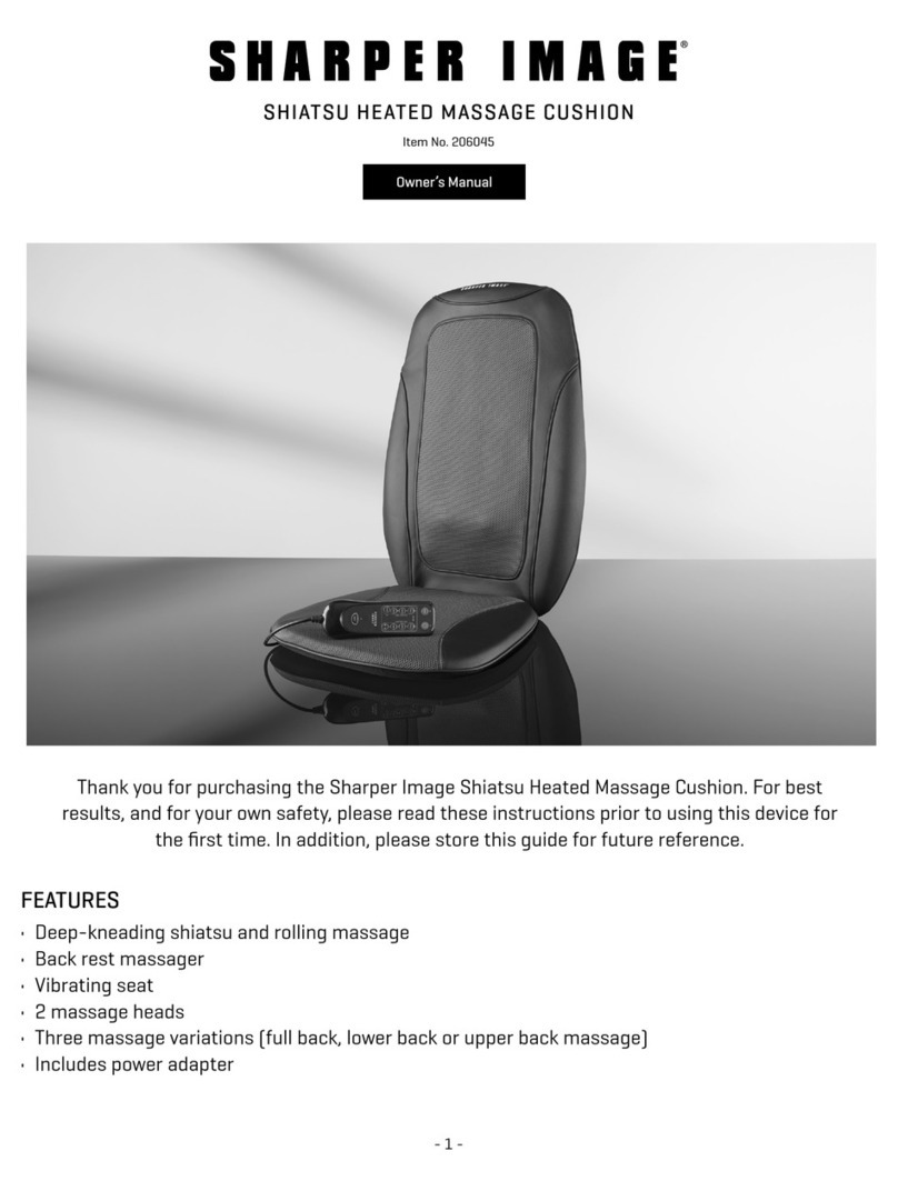 Sharper Image 206045 User manual