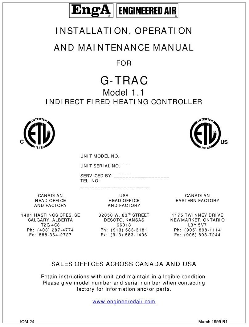 EngA G-TRAC 1.1 Installation, operation and maintenance manual EngA G-TRAC 1.1 Installation, operation and maintenance manual