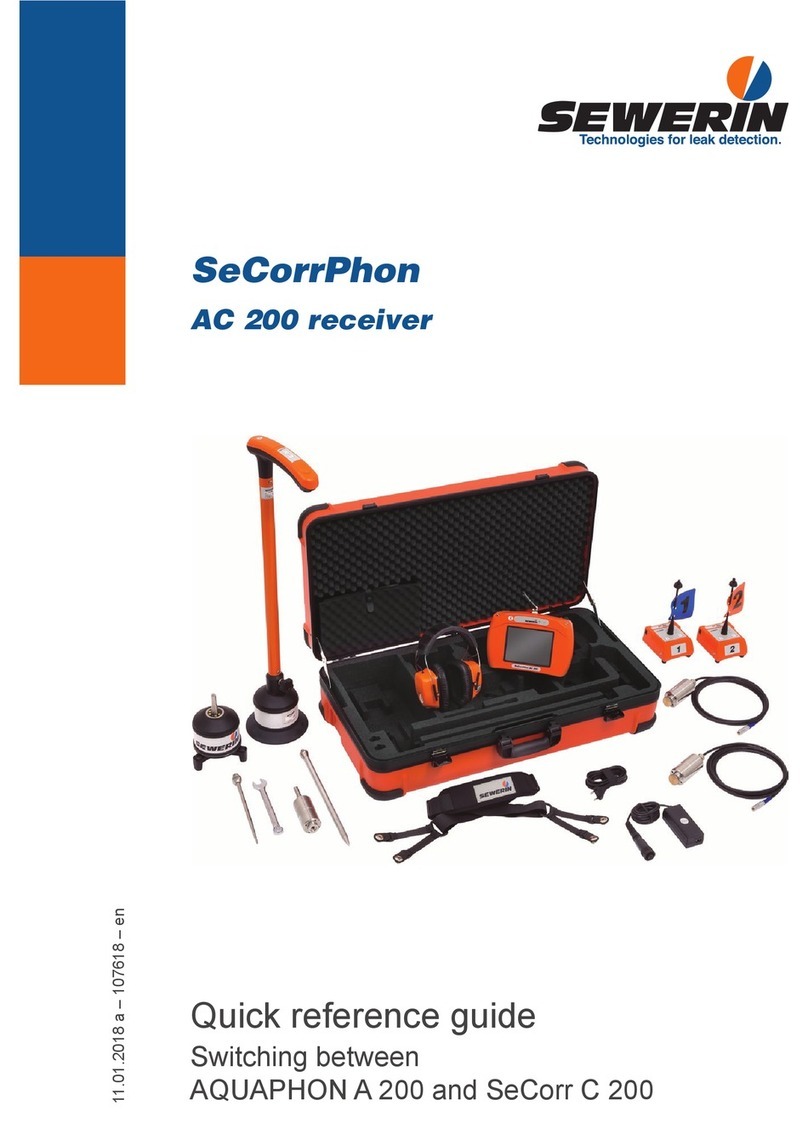 sewerin SeCorrPhon AC 200 User manual sewerin SeCorrPhon AC 200 User manual