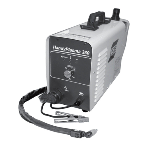 ESAB HandyPlasma 380 User manual