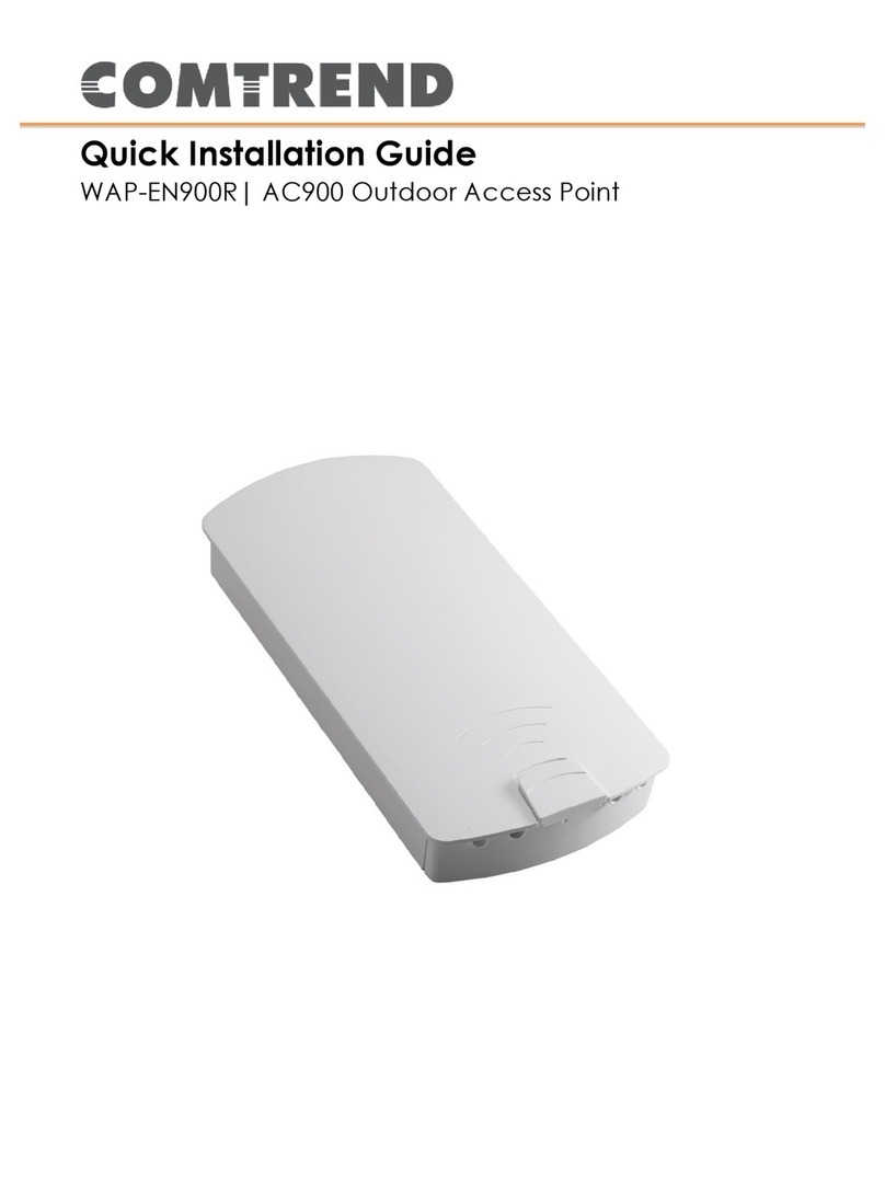 Comtrend Corporation WAP-EN900R Quick installation guide