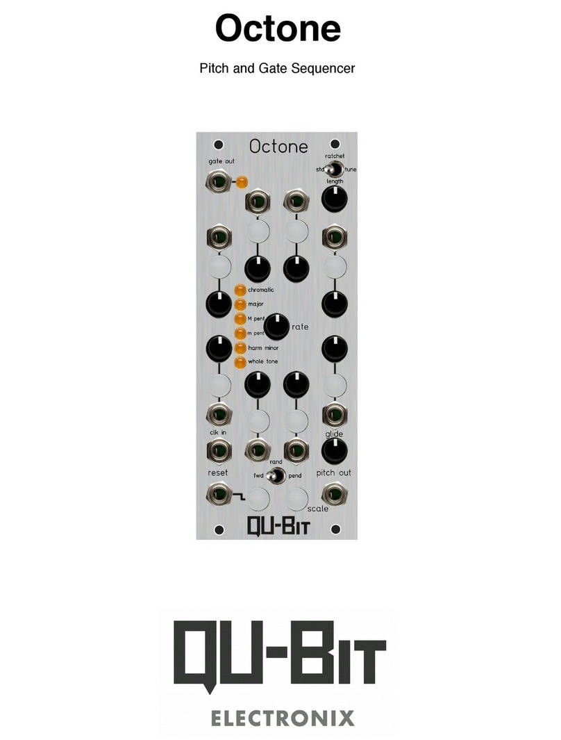 Qu-Bit Electronix Octone User manual Qu-Bit Electronix Octone User manual