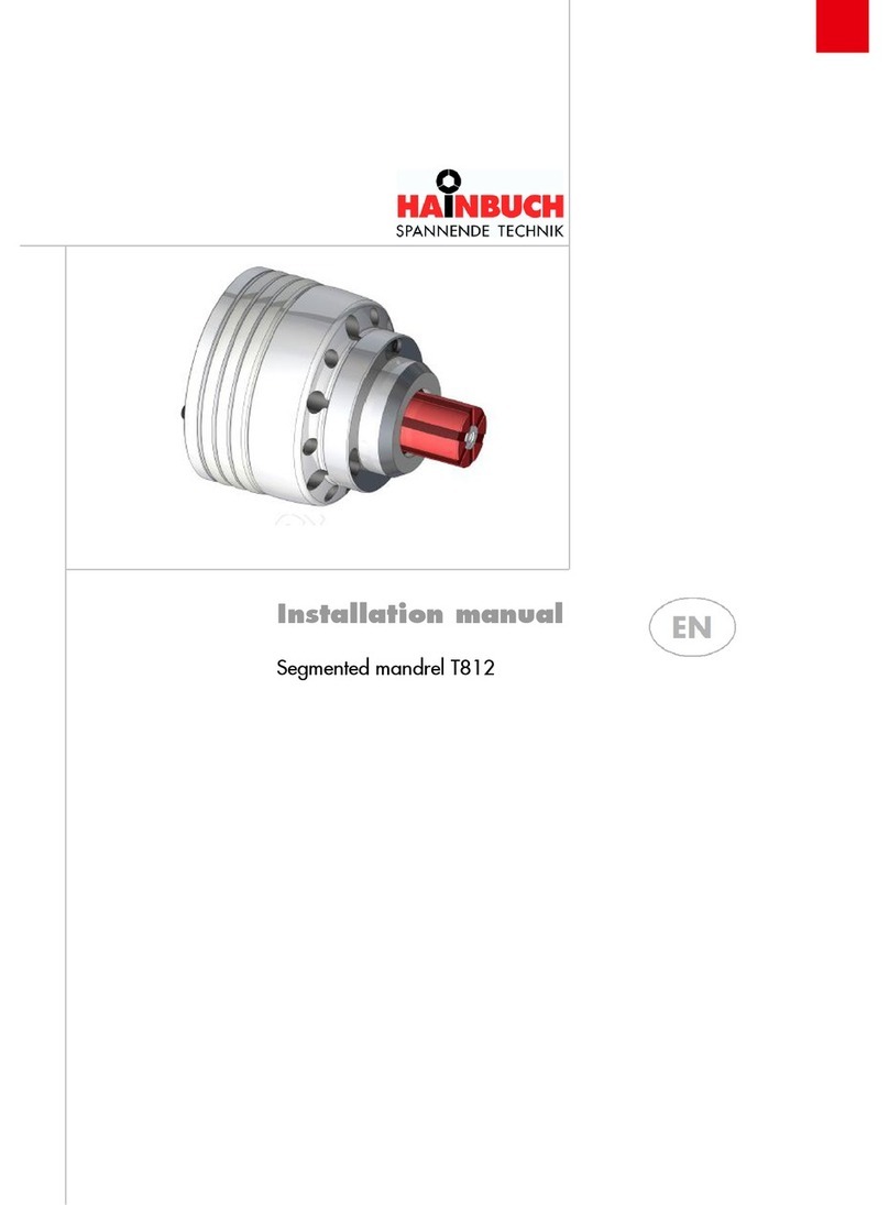 Hainbuch T812 User manual