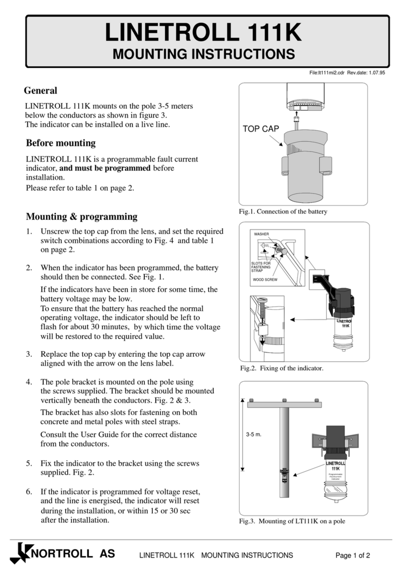 Nortroll LINETROLL 111K user guide