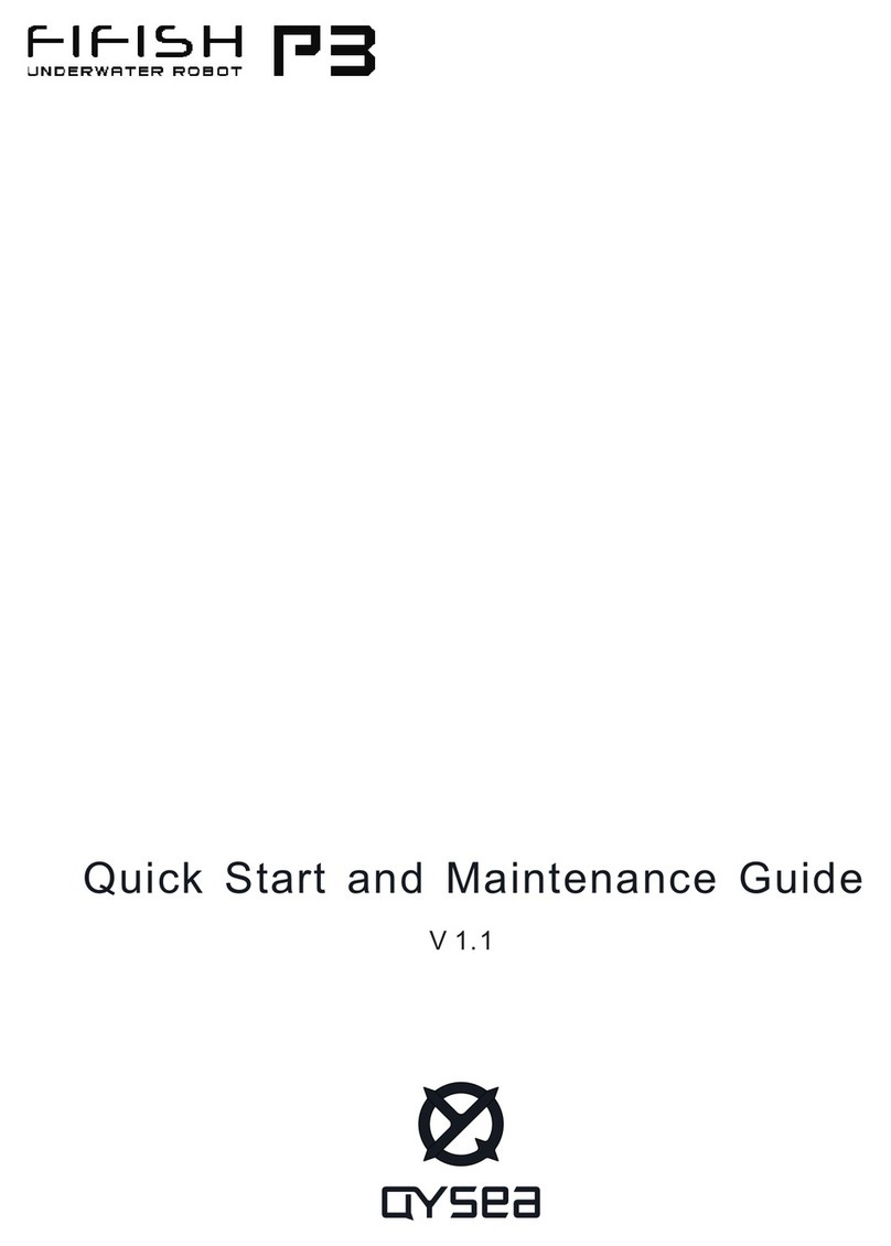 QYSEA FIFISH P3 Quick Start & Maintenance Guide