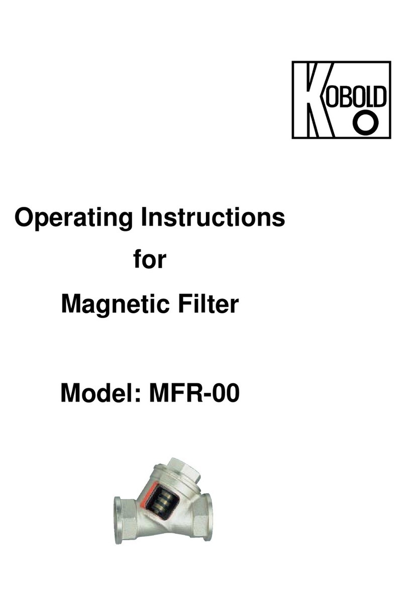 Kobold MFR-00 operating instructions