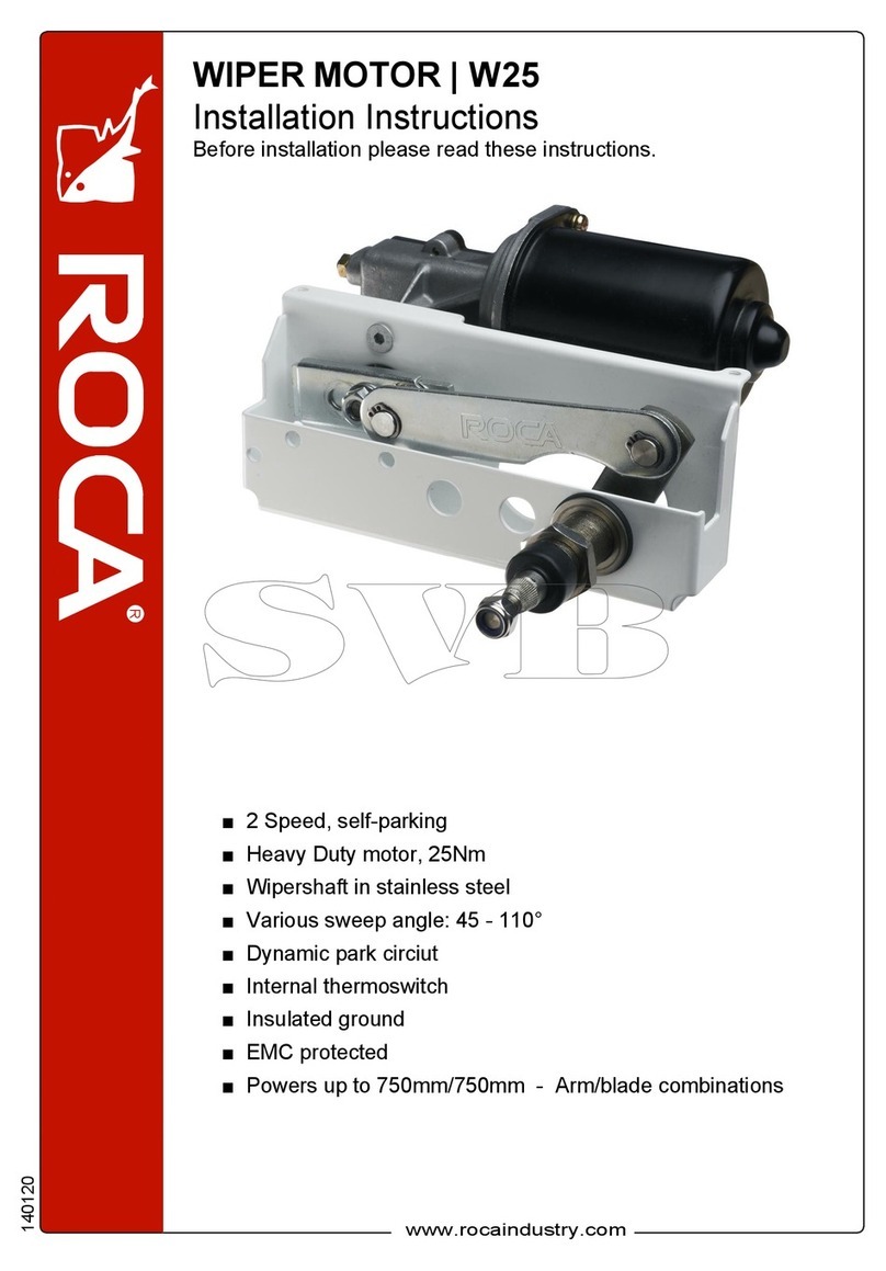 Roca W25 installation instructions