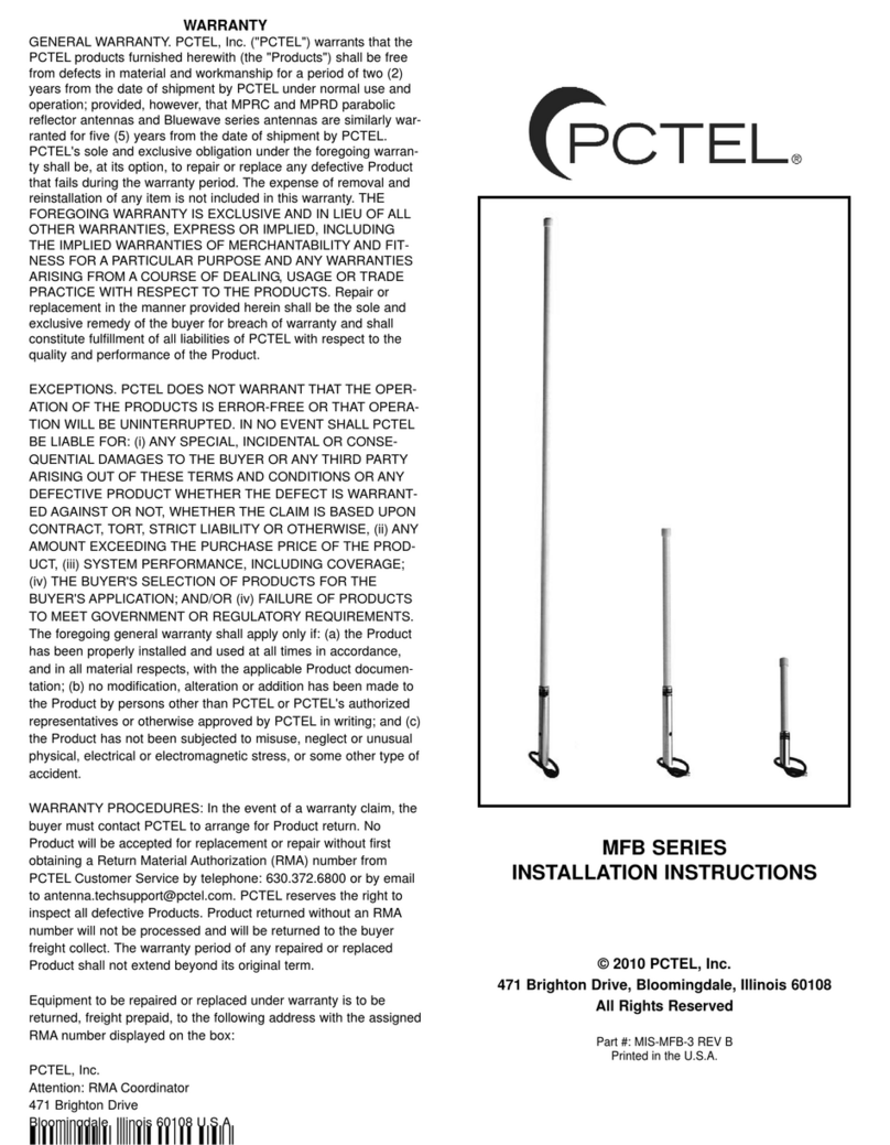PCTEL MFB1443 installation instructions