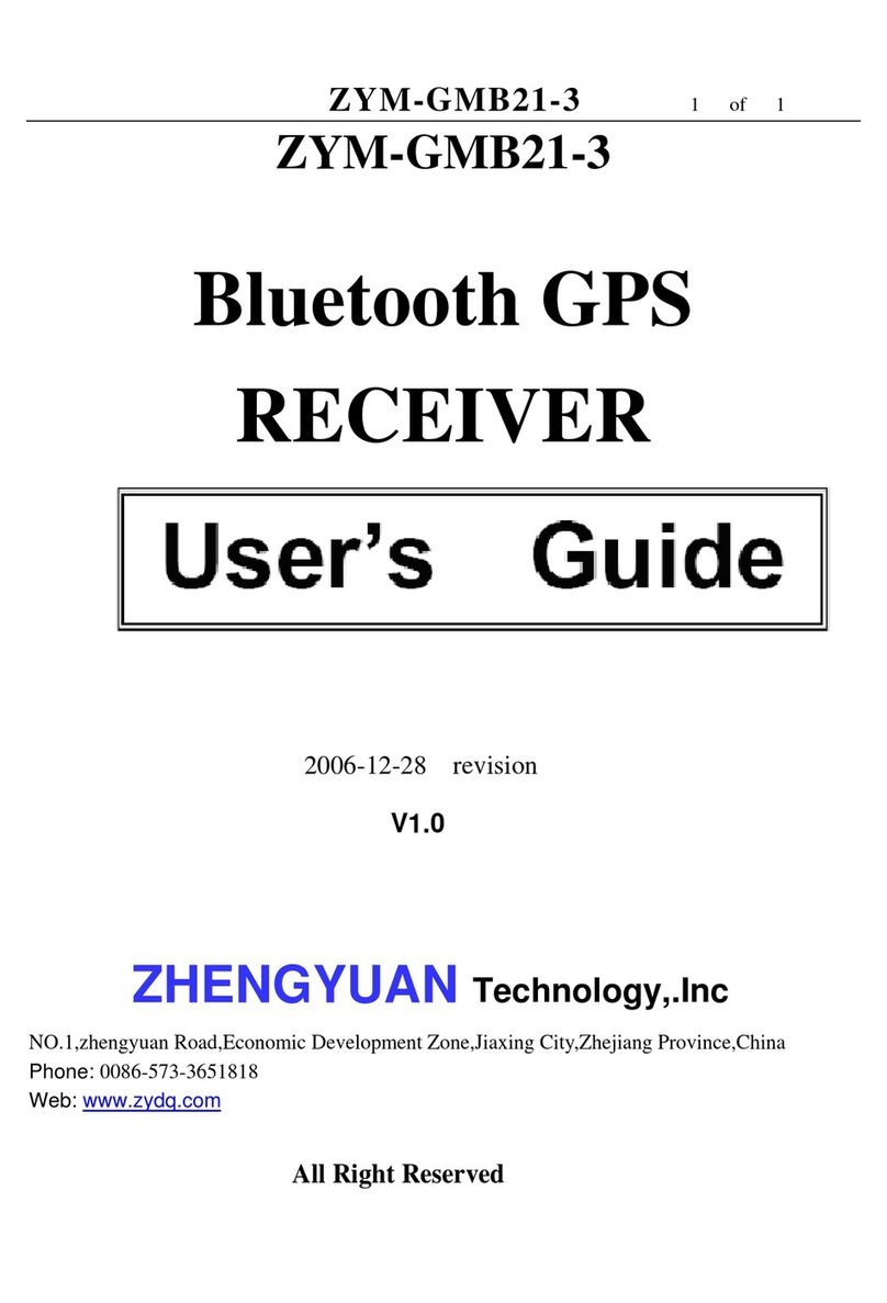 ZHENGYUAN ZYM-GMB21-3 User manual
