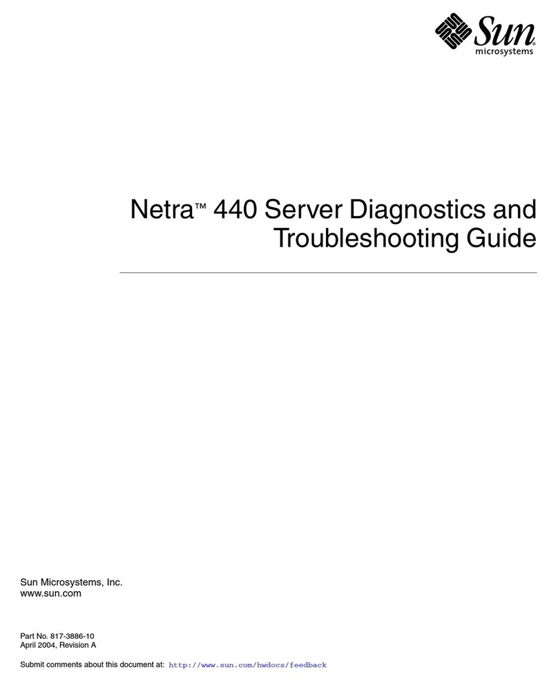 Sun Microsystems Netra 440 User manual