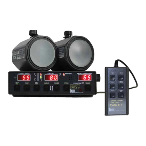 Kustom Signals Directional Golden Eagle II User manual