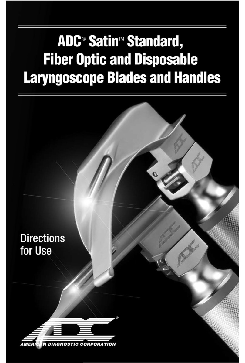 American Diagnostic Corporation Satin Directions for use