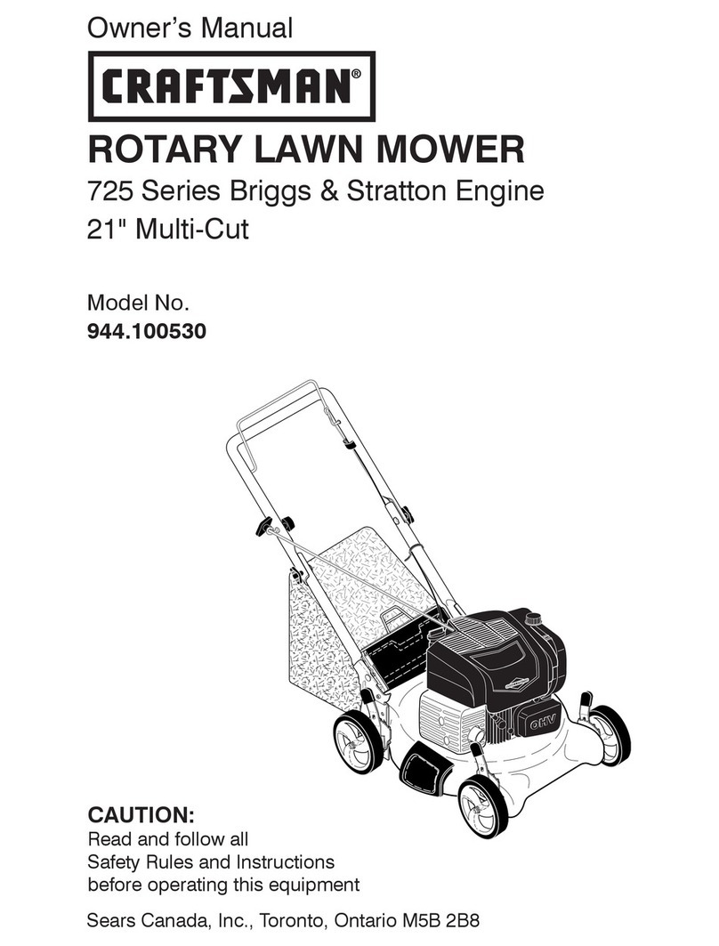 Craftsman 944.100530 User manual Craftsman 944.100530 User manual