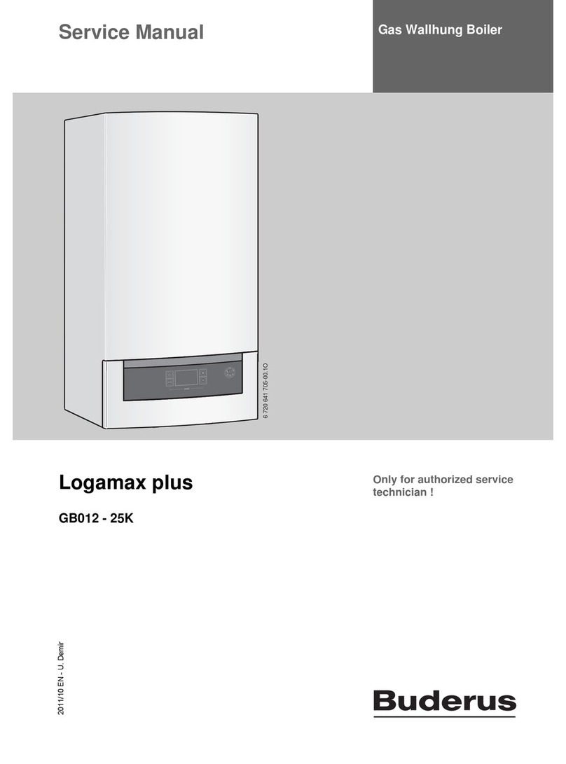 Buderus Logamax plus User manual Buderus Logamax plus User manual