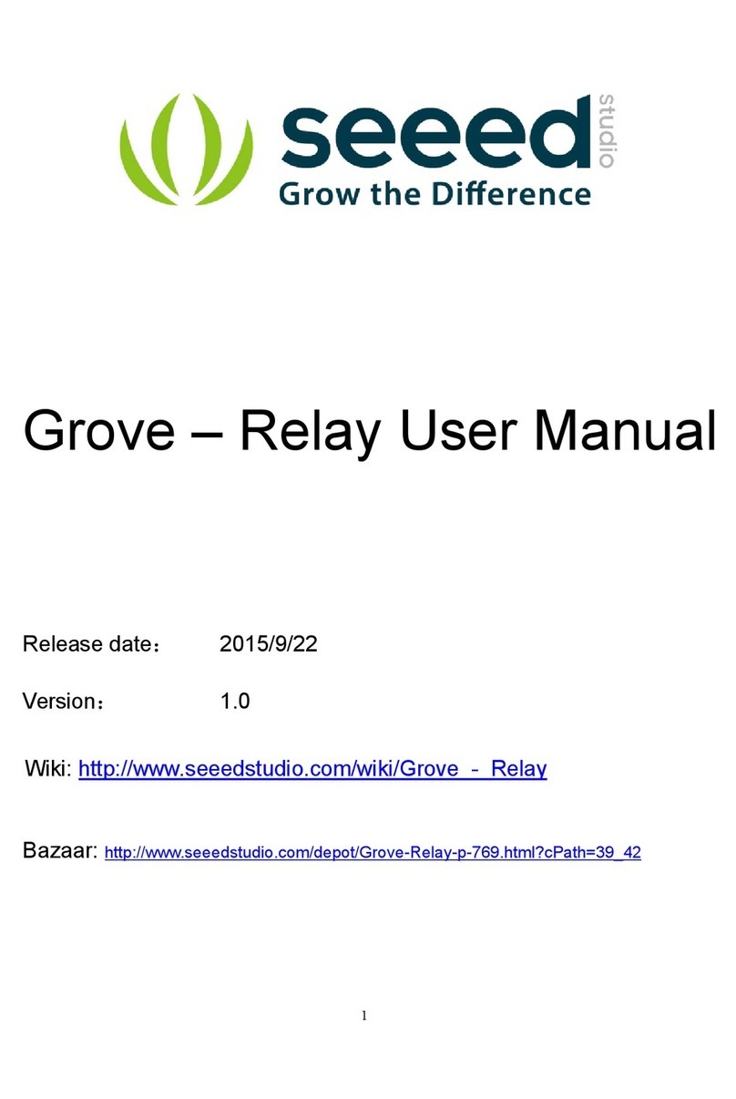 seeed studio Grove-Relay user manual