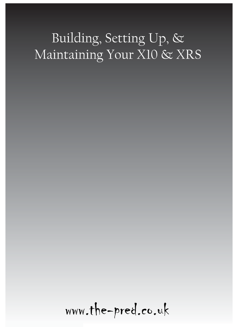 Predator X10 Building and instruction manual