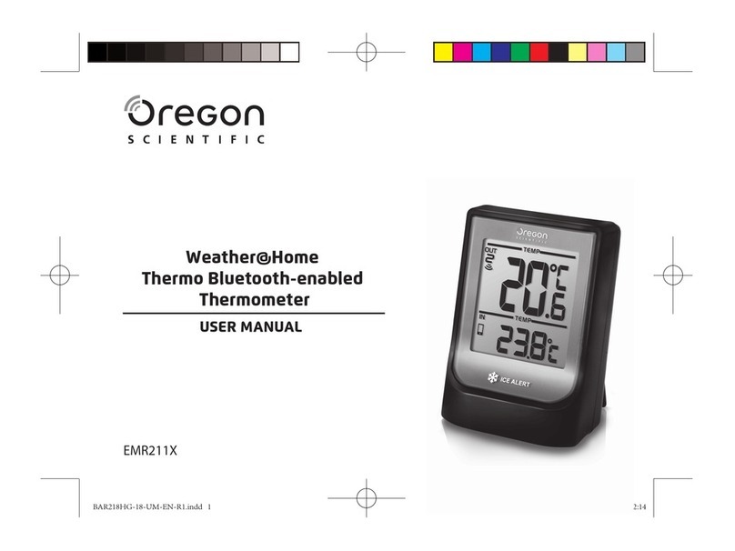 Oregon Scientific EMR211X User manual Oregon Scientific EMR211X User manual