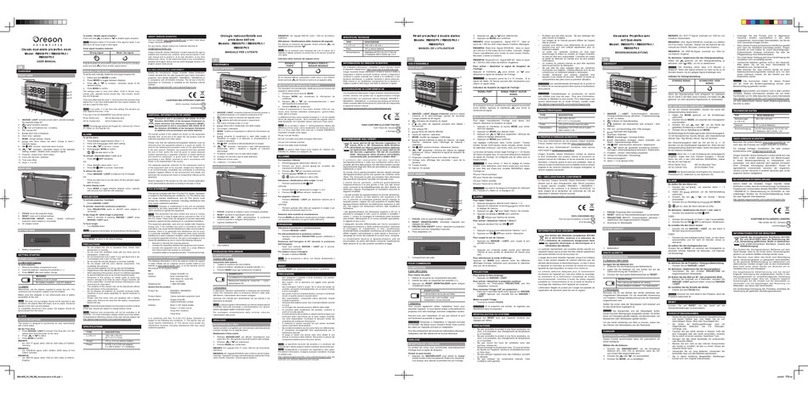 Oregon Scientific RM308PX user manual