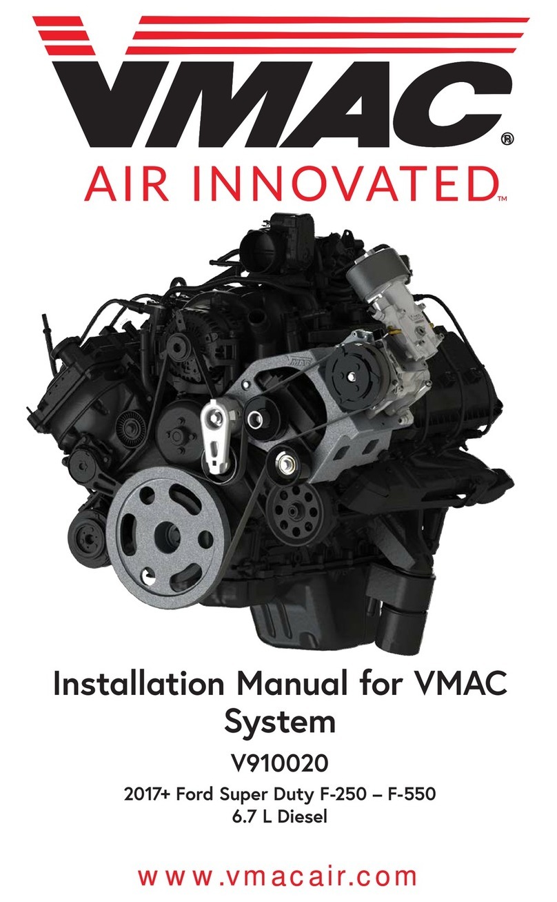 Vmac V910020 Installation instructions manual