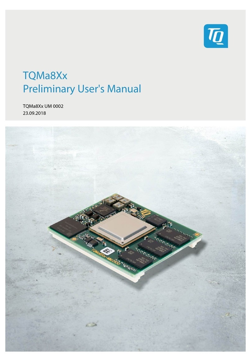 TQ-Systems TQMa8Xx Preliminary user's manual