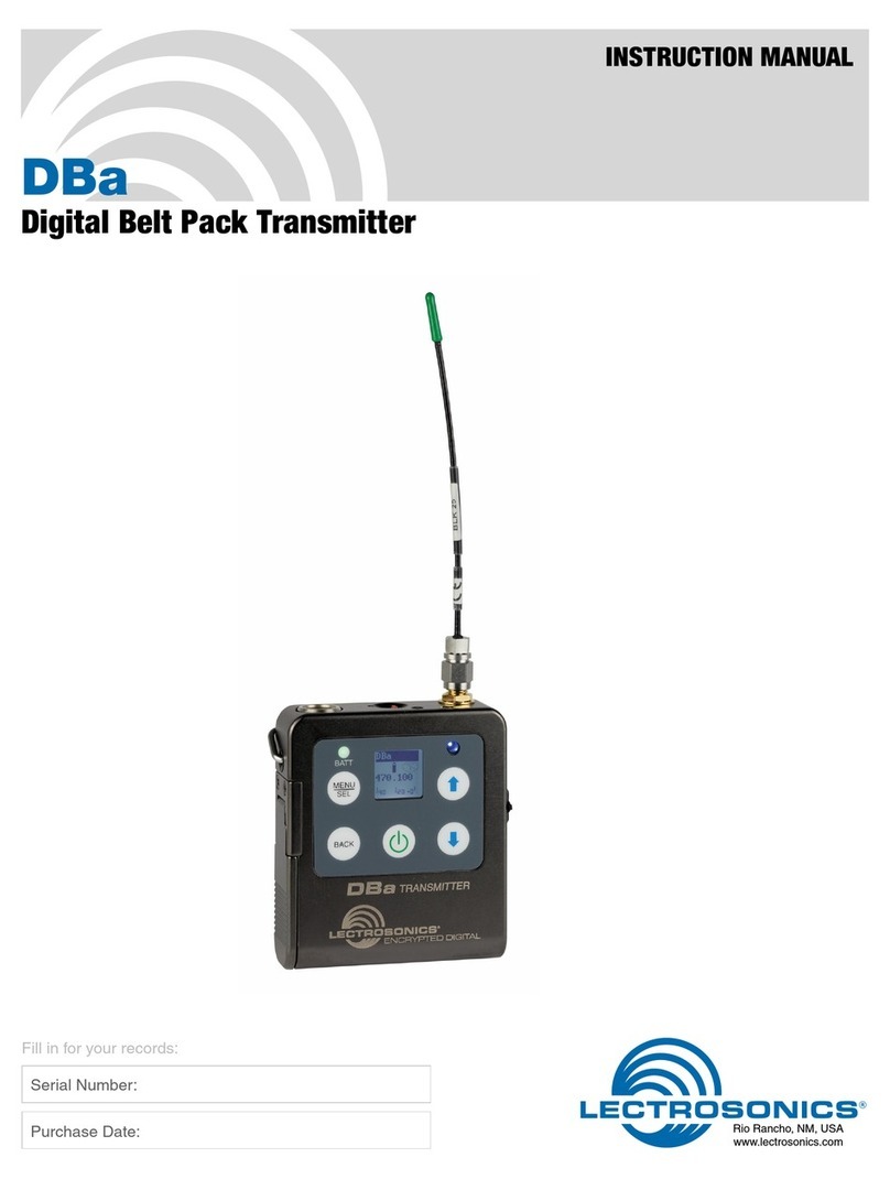 Lectrosonics DBa User manual